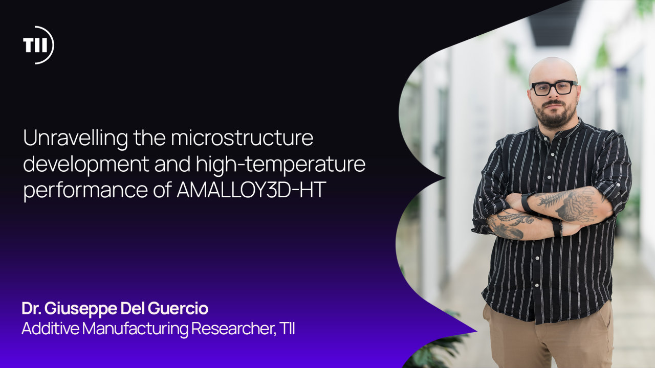 Unravelling the microstructure development and high-temperature performance of AMALLOY3D-HT