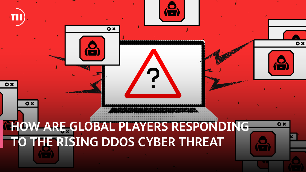 How are Global Players Responding to the Rising DDoS Cyber Threat How are Global Players Responding to the Rising DDoS Cyber Threat