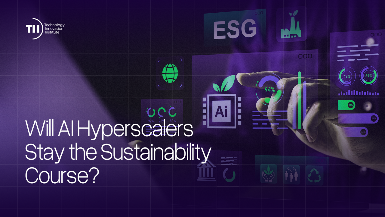 Will AI Hyperscalers Stay the Sustainability Course? Will AI Hyperscalers Stay the Sustainability Course?