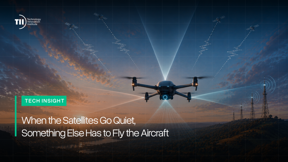 When the Satellites Go Quiet, Something Else Has to Fly the Aircraft