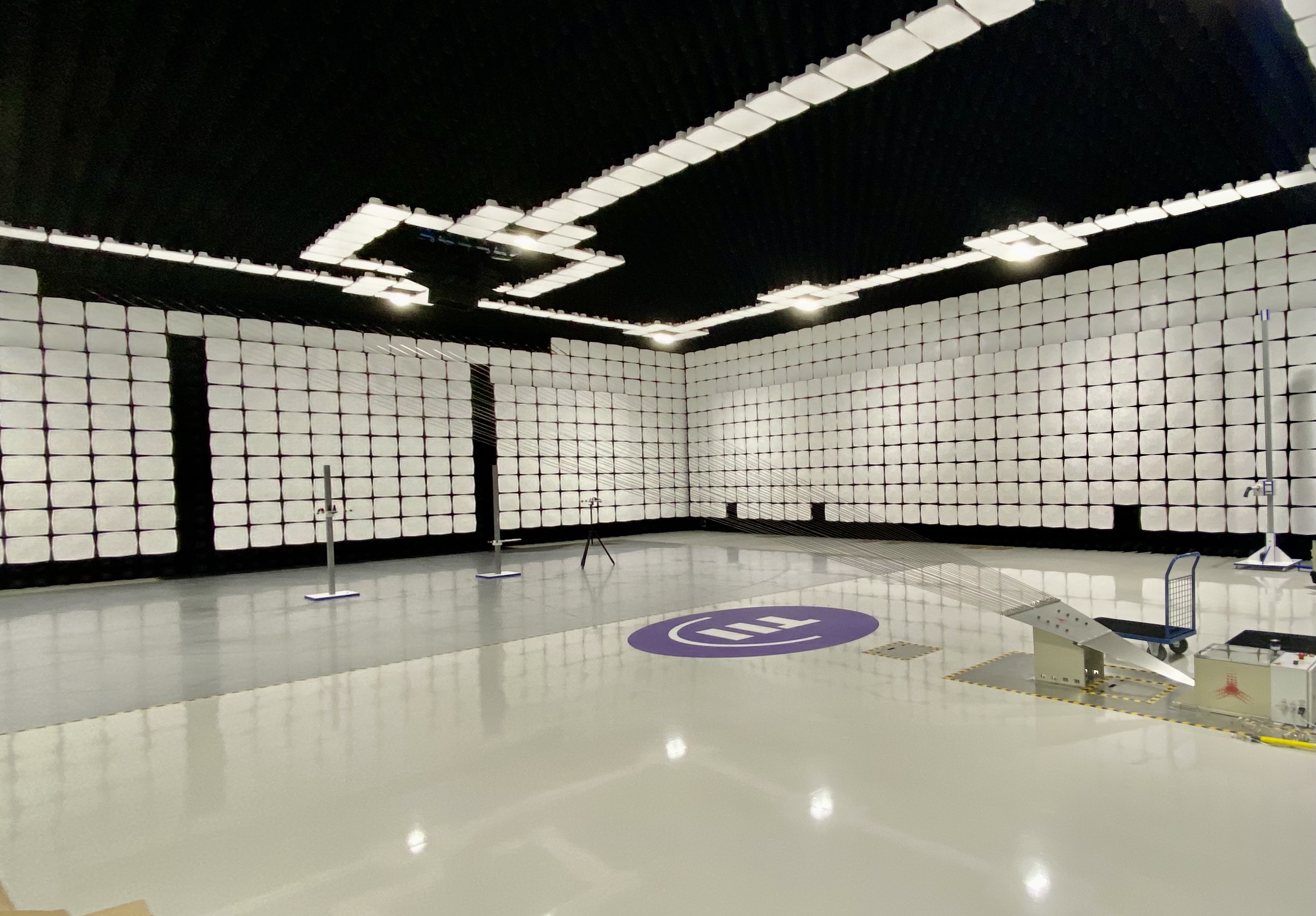 Nuclear Electromagnetic Pulse Simulator in operation at the Directed Energy Research center, Abu Dhabi, UAE, 2021