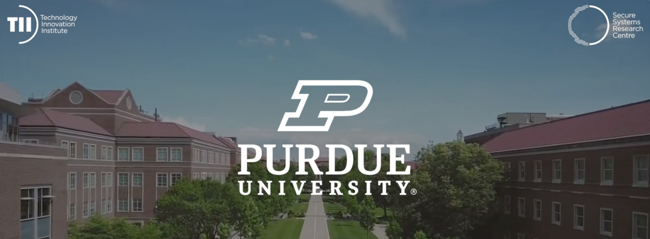 SSRC Partners with Purdue University on Game-Changing UAV Security Project