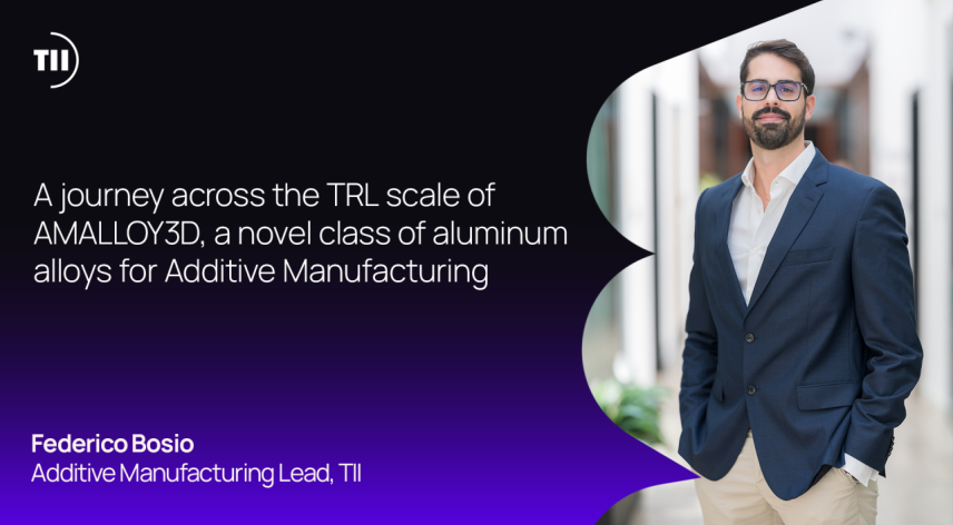 A journey across the TRL scale of AMALLOY3D, a novel class of aluminum alloys for Additive Manufacturing