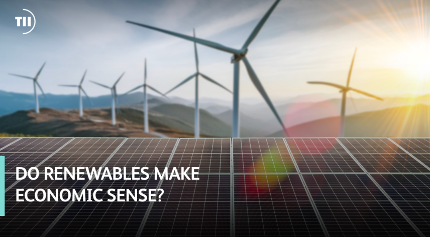 Do Renewables make economic sense?