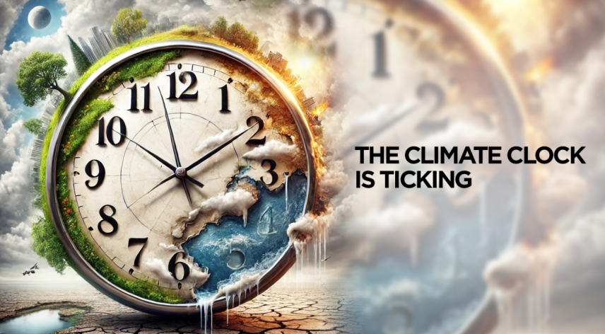 The climate clock is ticking…