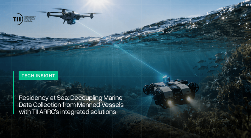 Residency at Sea: Decoupling Marine Data Collection from Manned Vessels with TII ARRC’s integrated solutions